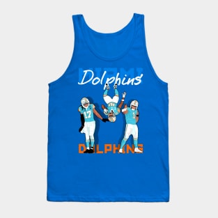 Miami Dolphins : tua tagovailoa x tyreek hill x jaylen waddle Tank Top